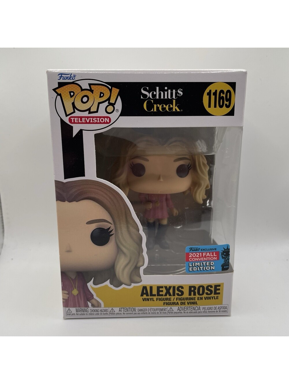 Funko Pop Schitt's Creek Alexis #1169 Rose Fall Convention Vinyl Figure
